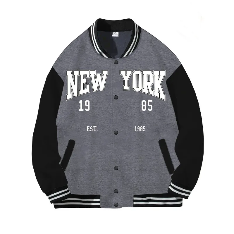 Spring Autumn Outdoor Lightweight Breathable Comfortable Trendy Jacket for Running Fitness Sports and Casual Baseball