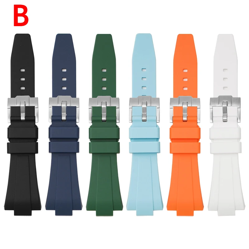 Ремешок резиновый силиконовый для Tissot PRX Series Super Player T137.407/T137.410, оригинальный быстросъемный браслет для наручных часов, 11/12 мм