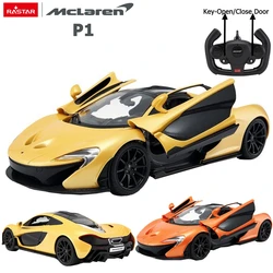 RASTAR Mclaren P1 RC Car 1:14 Scale 600mAh Battery RC Auto Open/Close Door LED Lights Rubber Wheels Toys For Children Adults