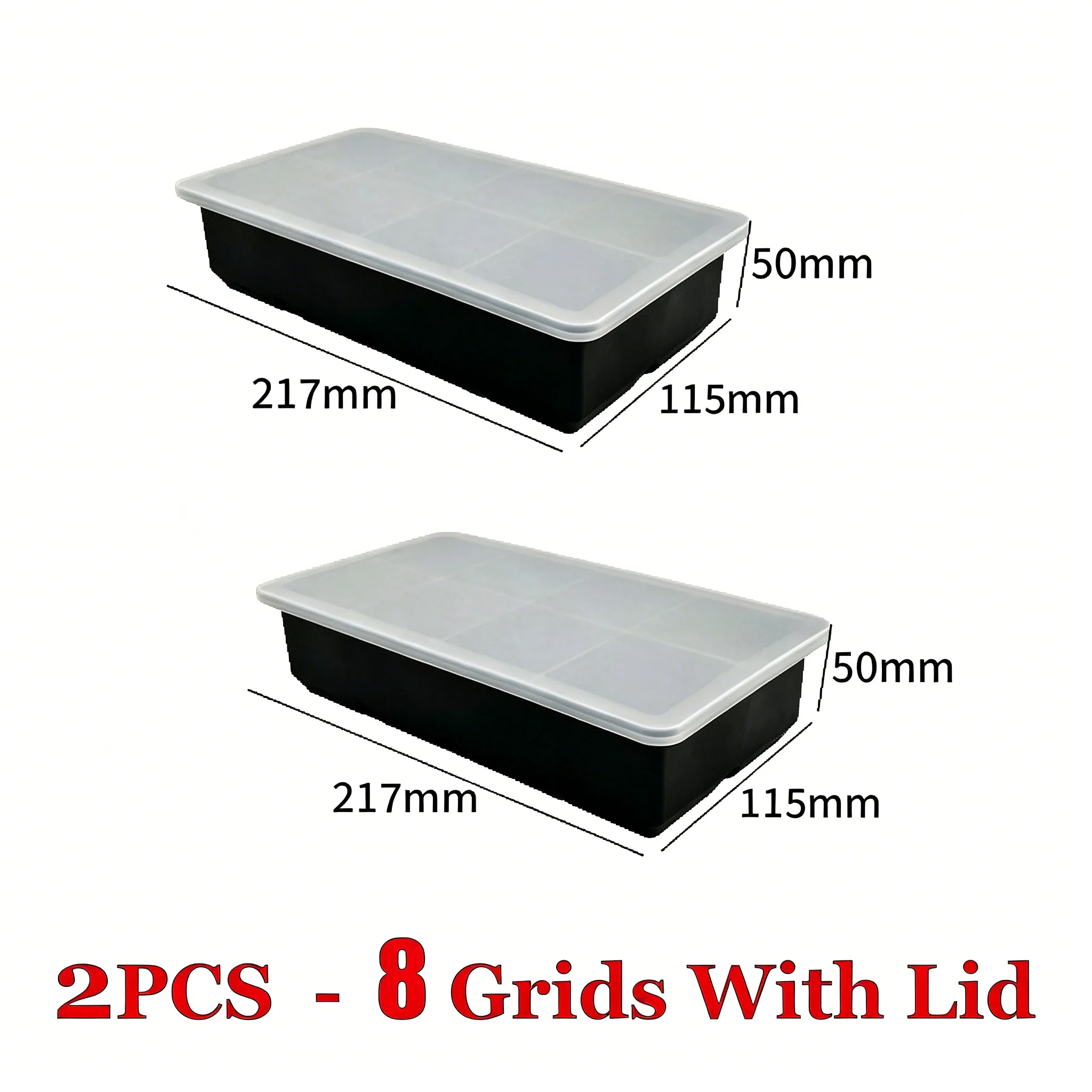 8G with lid 2pcs