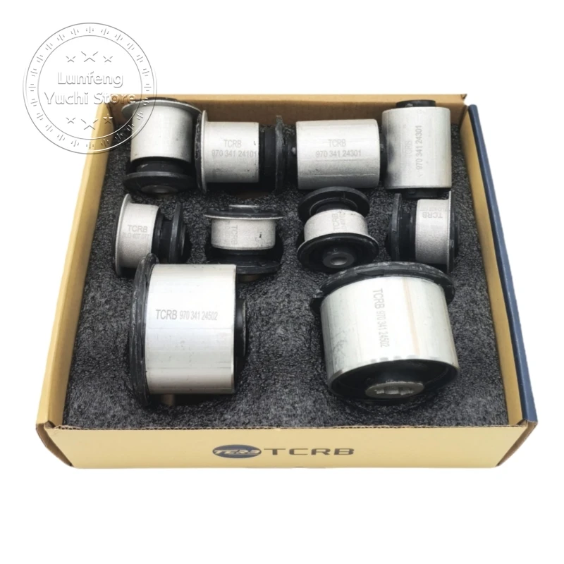 P/N: 97034105122, 97034124301, 97034124121, 97034124521 - 10PCS Bushing Kit for Porsche Panamera 970.2 (2014-2016)