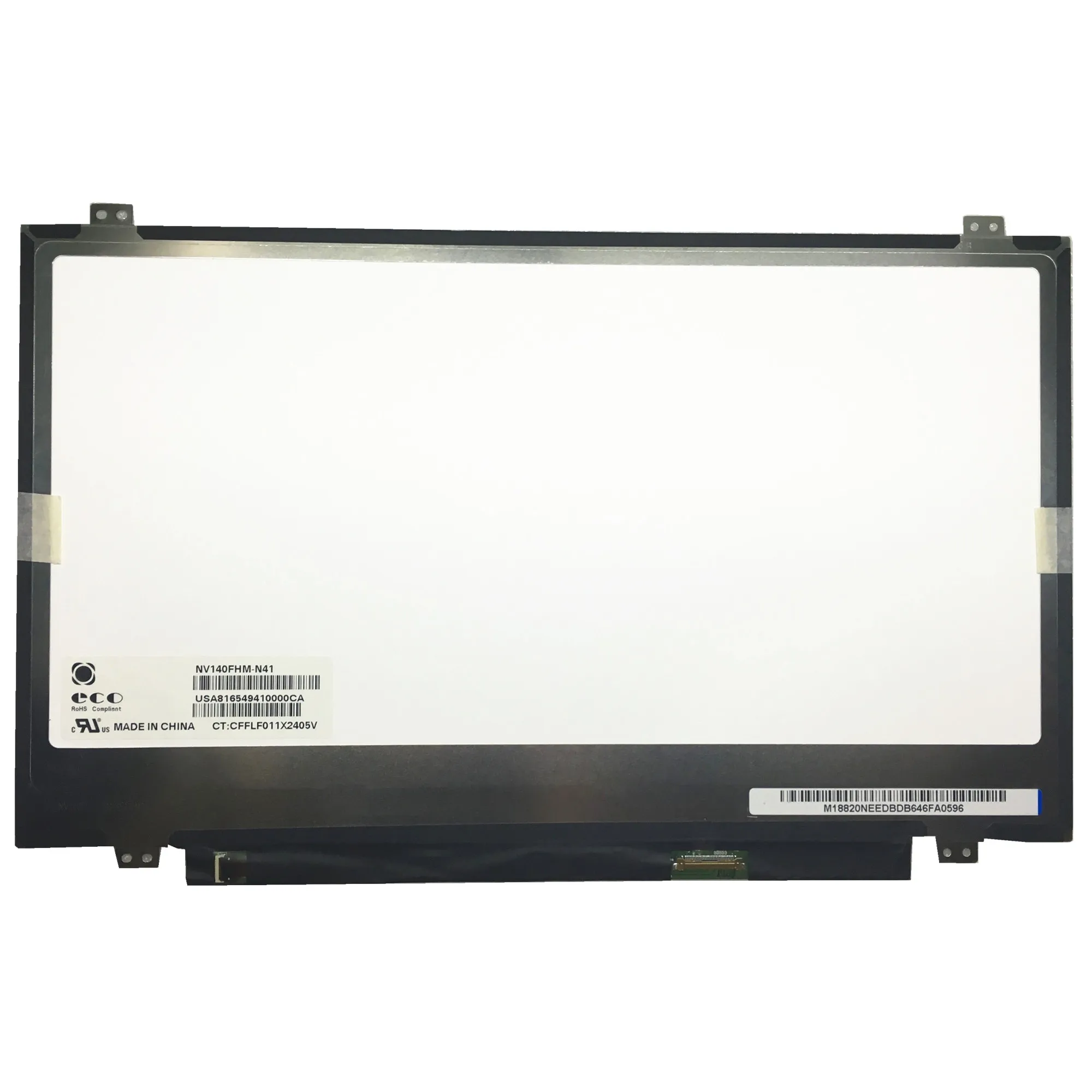 NV140FHM-N41 NV140FHM-N46 N140HCE-EAA B140HAN02.0 LP140WF6-SPB1 14.0'' Laptop LCD Screen Display Panel 1920*1080 EDP 30Pins
