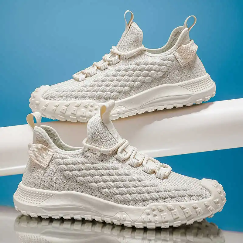 

Round Toe With Holes Men's Shoes 47 Size Men Sneakers Fashion Tennis Men Sports Shose Designer Vip Casuals Interesting