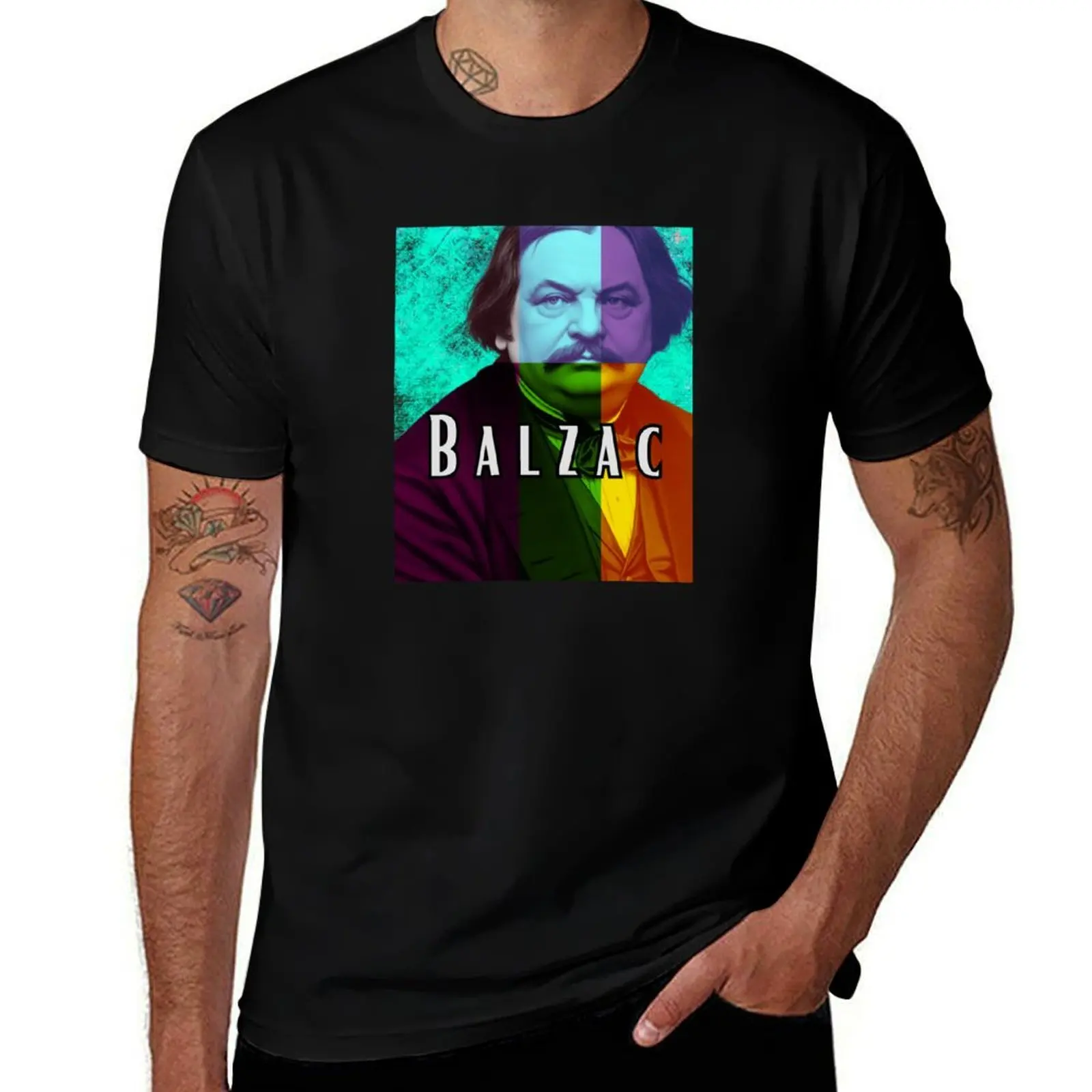 

Honoré de Balzac - Human Comedy T-Shirt oversizeds custom t-shirts football t shirt t shirts men
