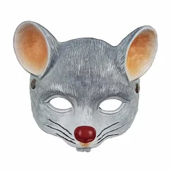 Mouse Animal Masks Halloween Cosplay Mask Party Props 3D Foam Rat Face Half Face Cover Cosplay Props Costumes Accessories
