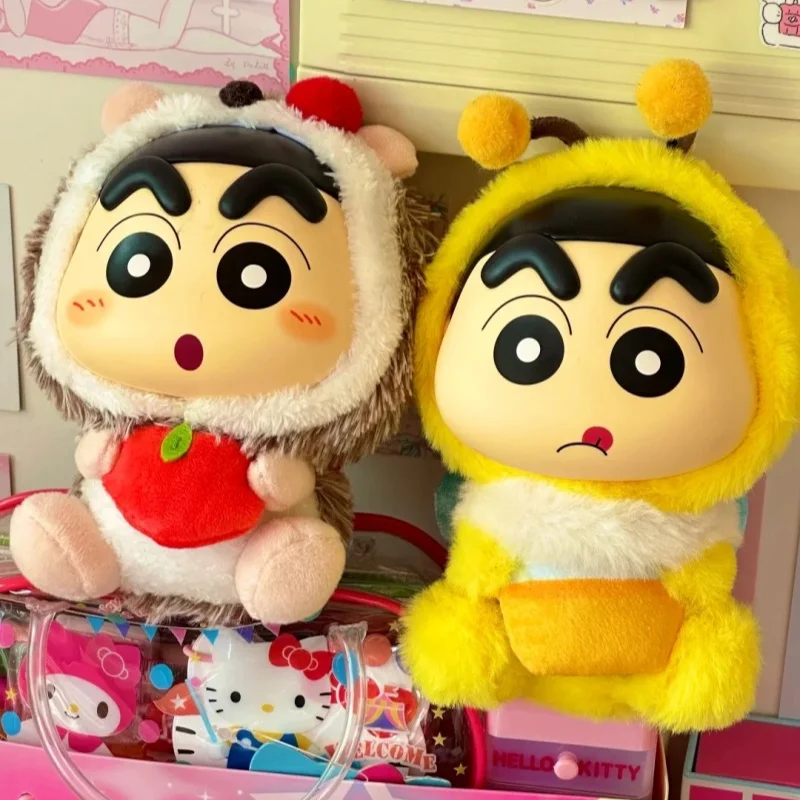 

Аутентичный в наличии, динамический креативный карандаш Шин Чан, виниловая серия Q, милая кукла с животными, глухая коробка, модная подвеска, украшение, подарок