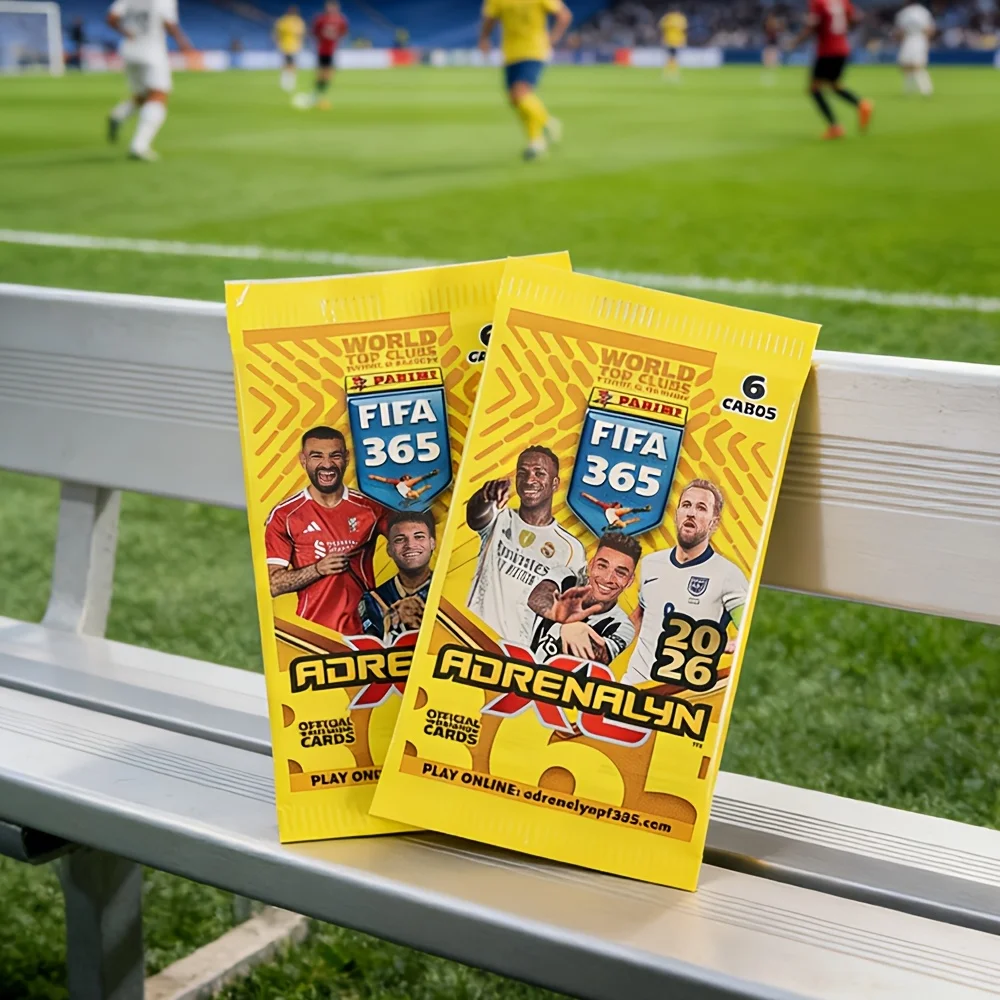

Коллекционные карточки Panini 2026 FIFA 365 Adrenalyn XL Limited Edition | Коллекционные подарки для фанатов, карточные игры, футбольная атрибутика