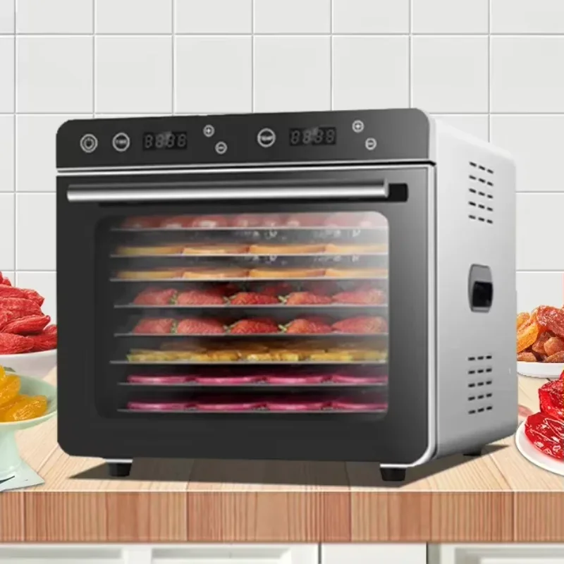 asciugatrice per frutta domestica e commerciale, asciugatrice per alimenti, tè, verdure, frutta, snack e frutta