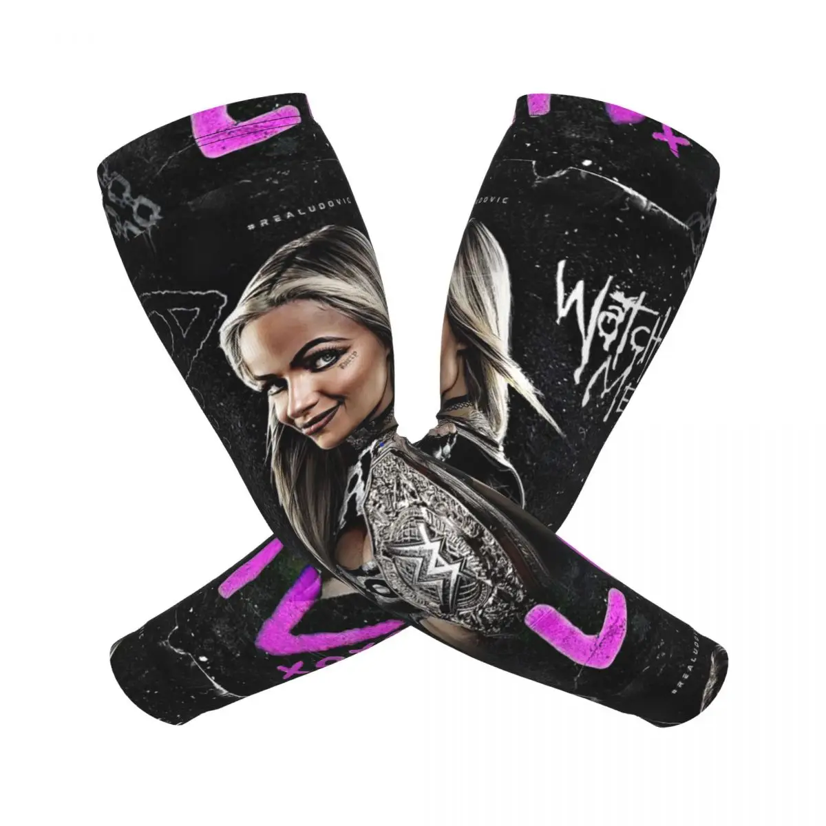 

Liv Morgan Рукава Мужчины Женщины Солнце УФ-защита Татуировки Прикрытие Спорт Охлаждение Велоспорт