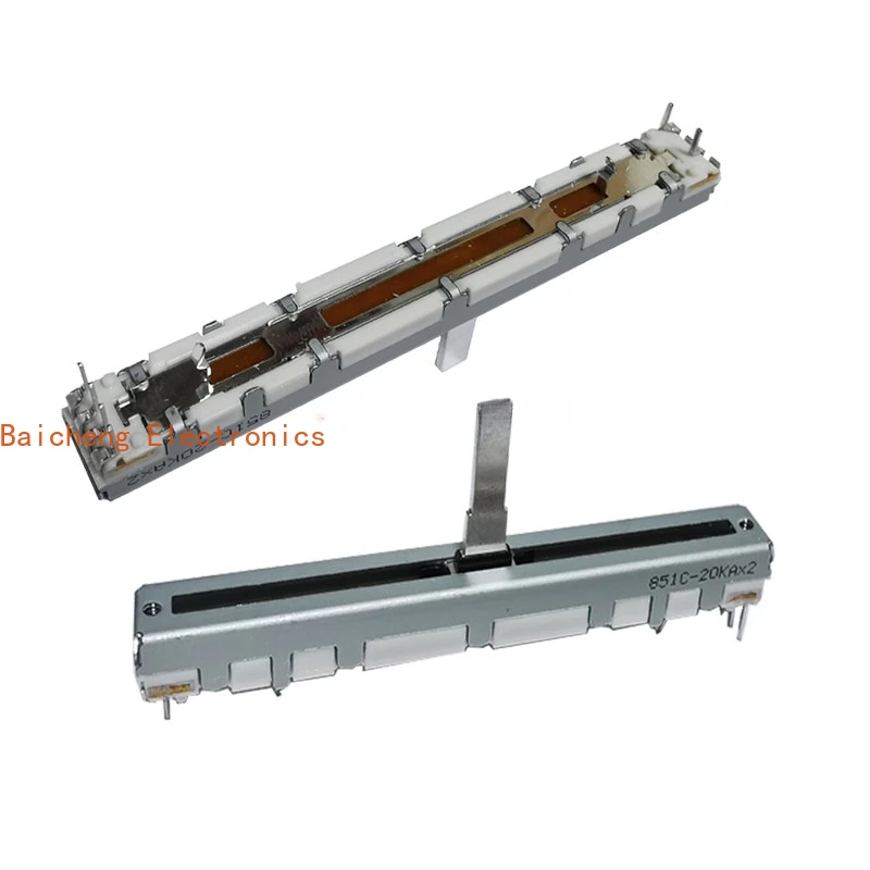 5PCS Yamaha Mischpult RS6011 Serie 75MM Schiebeschieber Dual Potentiometer A20KX2