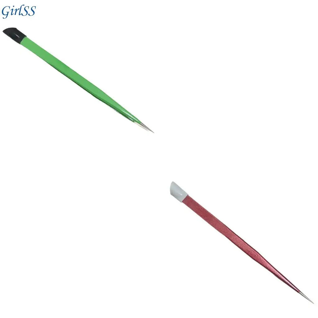 Ferramenta manicure dupla face antiderrapante alça fácil transportar acessórios para unhas T4MB