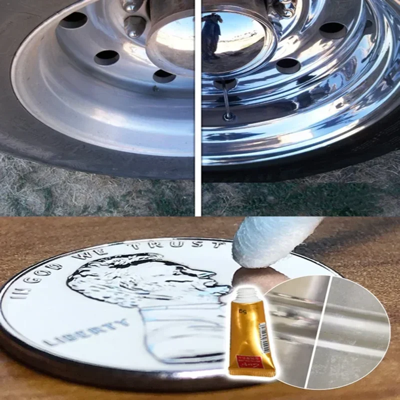 Pâte à polir en acier inoxydable pour montre en céramique, dissolvant de rouille, machine à polir le métal, couteau à crème, miroir d'avertissement, ultime, nouveau