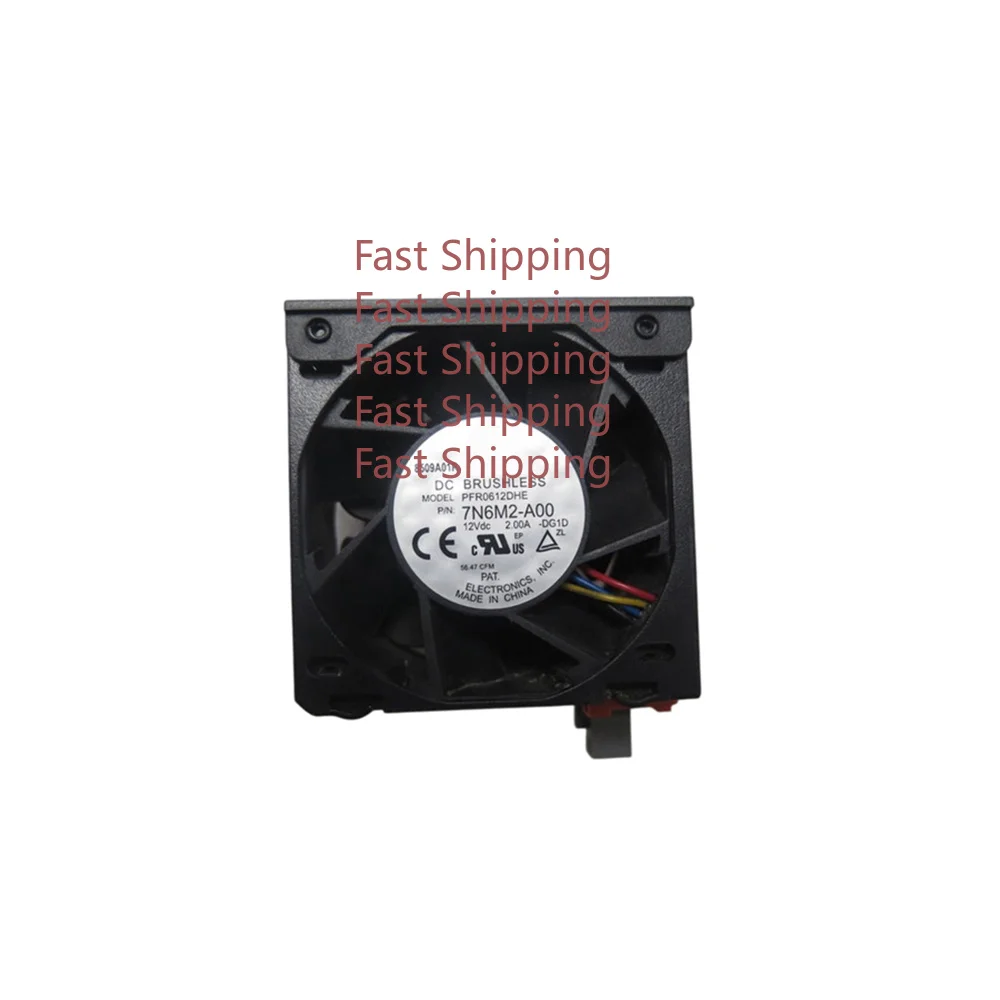C=For  DELL  PowerEdge R730 R730XD R7910 0HK9PH HK9PH 07N6M2 7N6M2-A00 PFR0612DHE-DG1D 12VDC 2.00A Cooling Fan