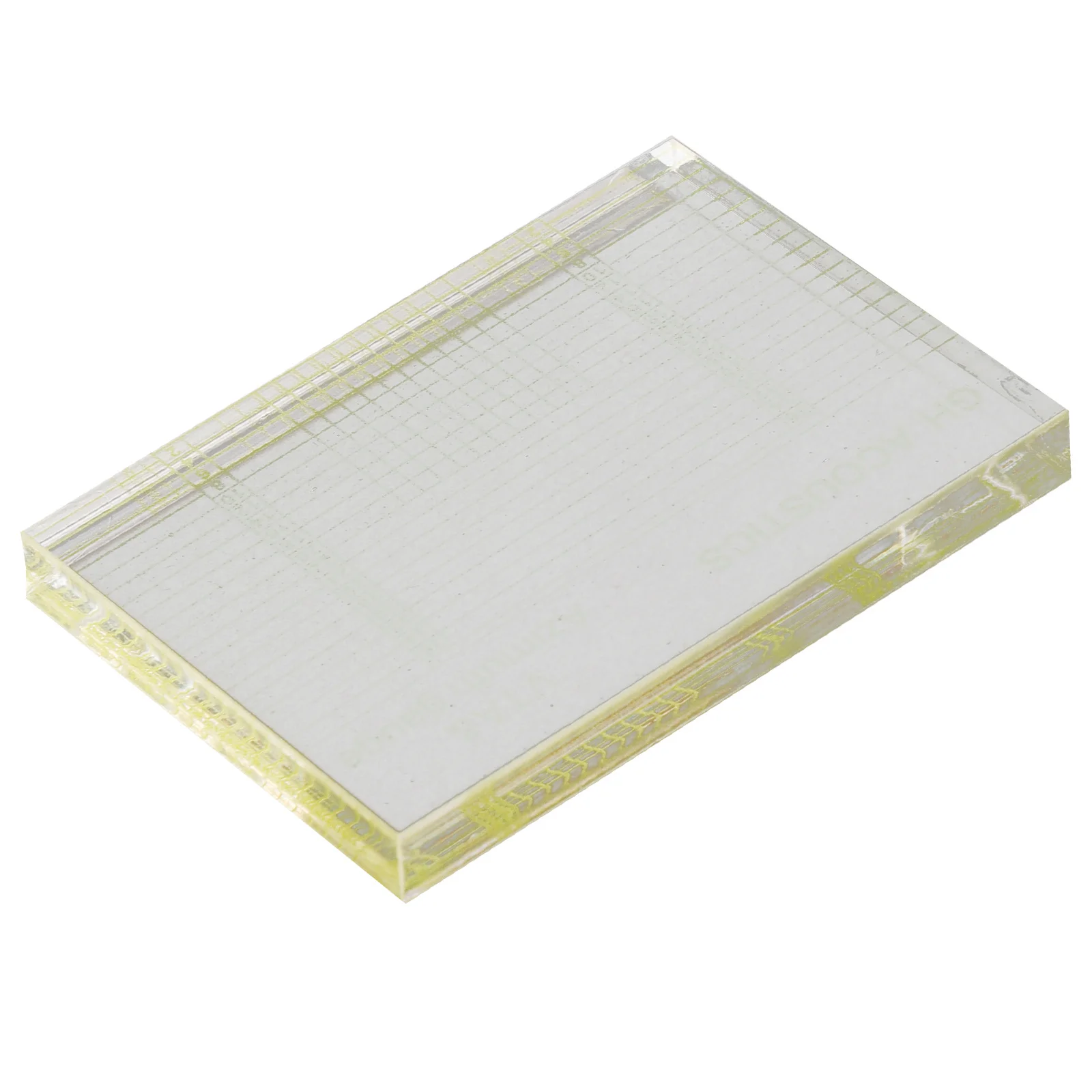 

Azimuth Ruler Vinyl Record Player Tonearm Cartridge Elevation Alignment High Grade Clear Acrylic Professional Calibration