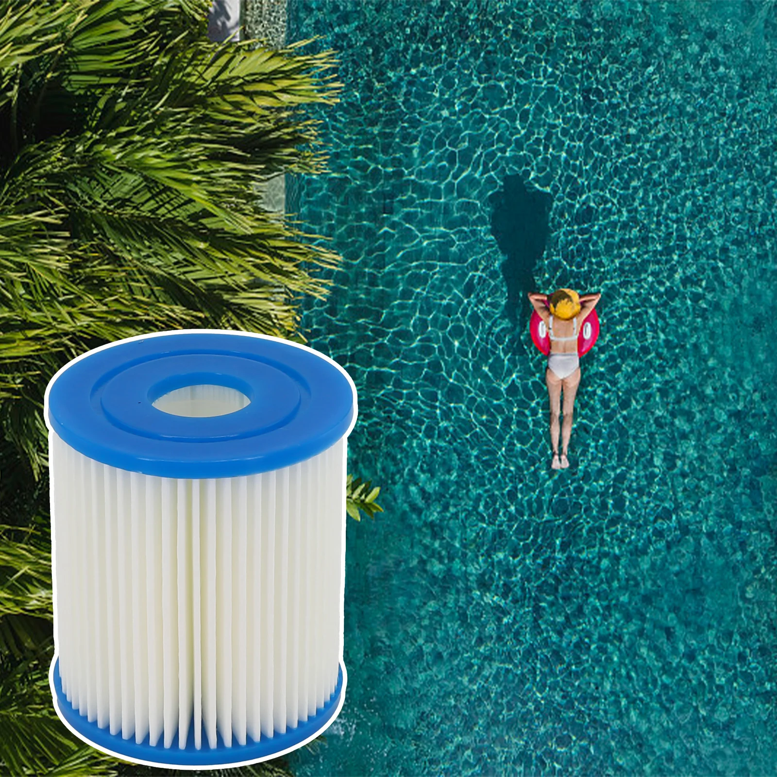 Keep Your Pool Sparkling clean with our Replacement Filter Cartridge Compatible with For 58093 Type I 58381 Pump