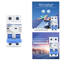 TOMZN 2P DC 1000V Solar Mini Circuit Breaker DC MCB Circuit Breaker For PV System