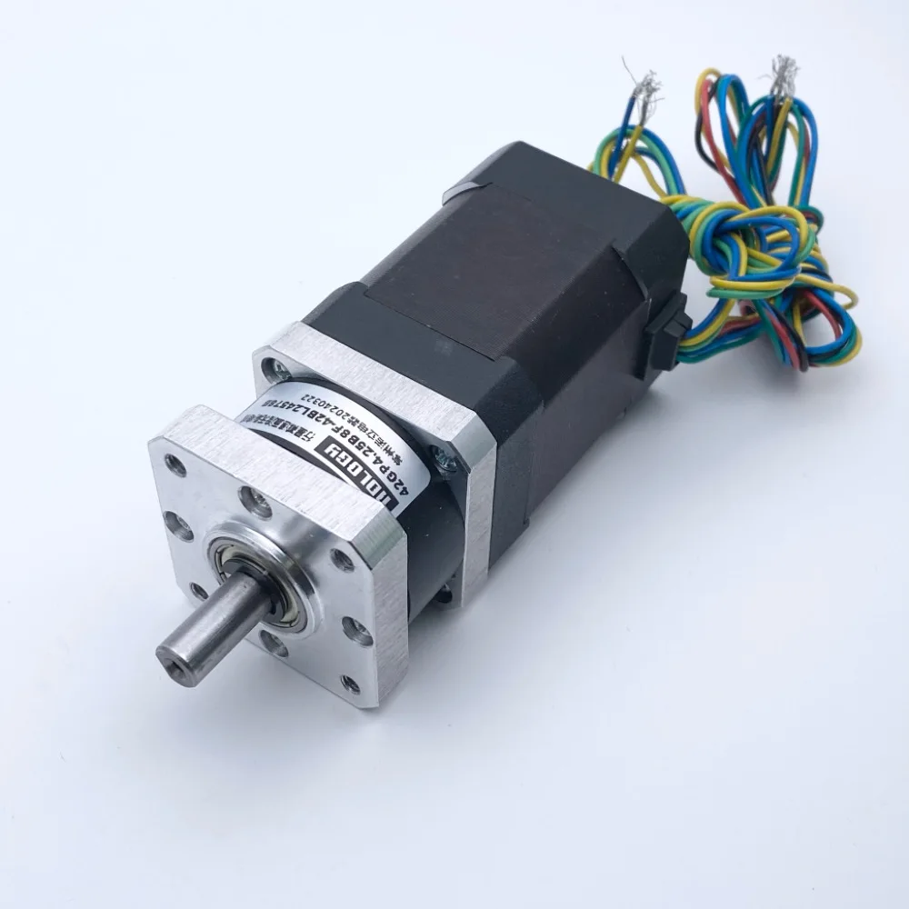 Imagem -03 - Motor sem Escova da Engrenagem 24v 45w da C.c. do Redutor Planetário de 42 mm de Alta Resistência do Aço mm 10 mm Motor da Qualidade do Eixo 61 mm da Keyway