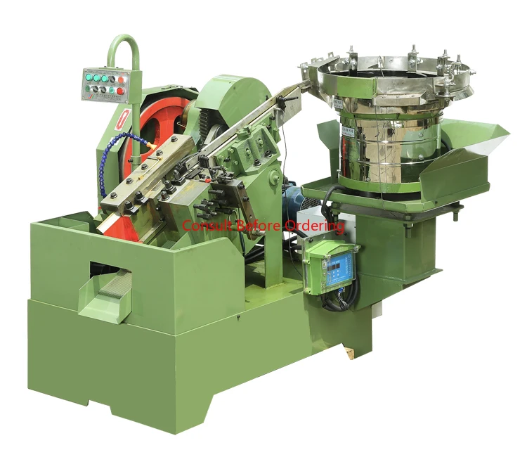 Vite di rotolamento automatica per filettatura ad alta capacità che produce rulli per aste filettate per macchine