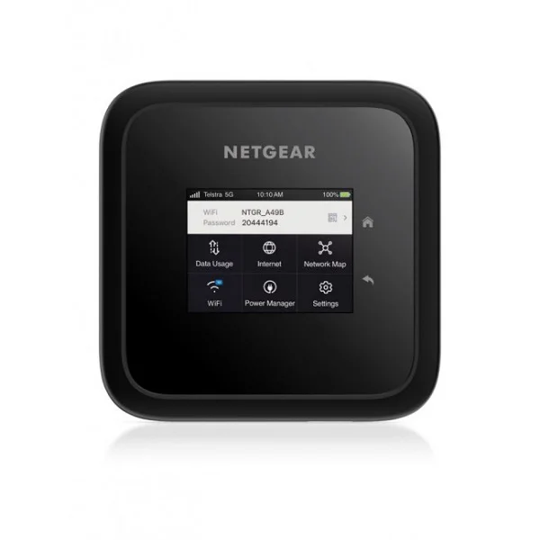 Enrutador de punto de acceso móvil NETGEAR MR6110 5G WiFi 6 con bandas 5G Sub-6 (98% nuevo sin caja versión Australia)