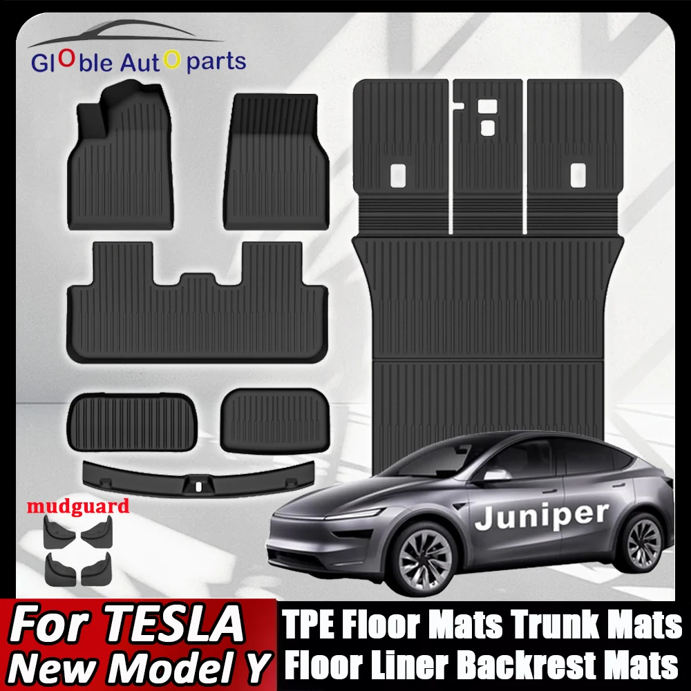 Alfombrillas de TPE para coche y protector de maletero para