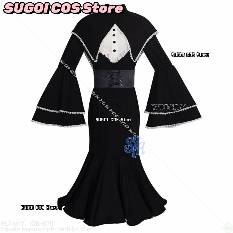 Аниме-игровой проект Sekai Cosplay Idol Girls Groups Nightcord At 25:00 Костюм Mikkuu {SUGOI COS} Винтаж Гот Лолита Хэллоуин