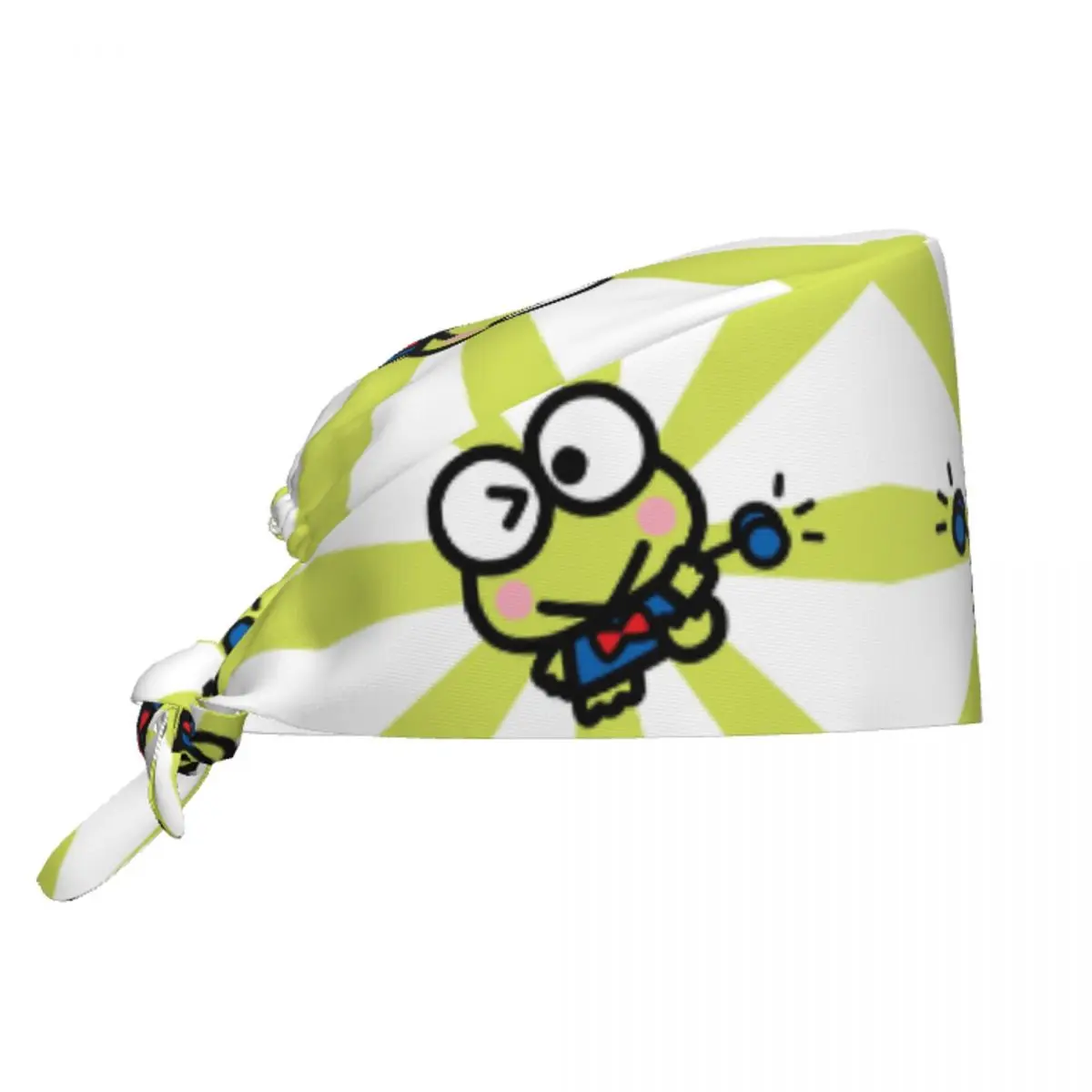 

Custom Cute Kerokero Keroppi Working Cap Surgical Hats Men Women Operating Room Cap Nursing Cap Lab Works Hat