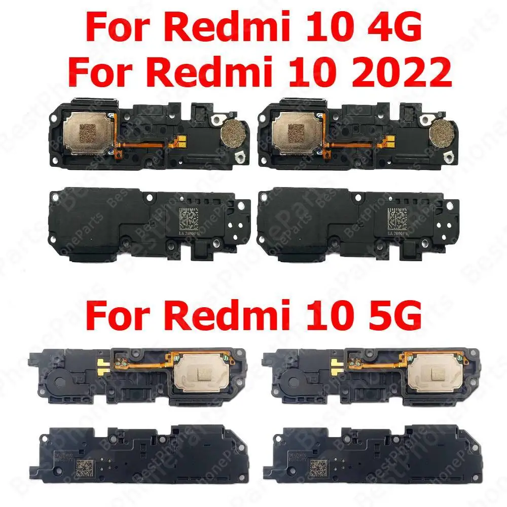 Loudspeaker For Redmi 10 4G 5G 2022 Loud Speaker Buzzer Ringer Sound Module Mobile Phone Replacement Spare Parts