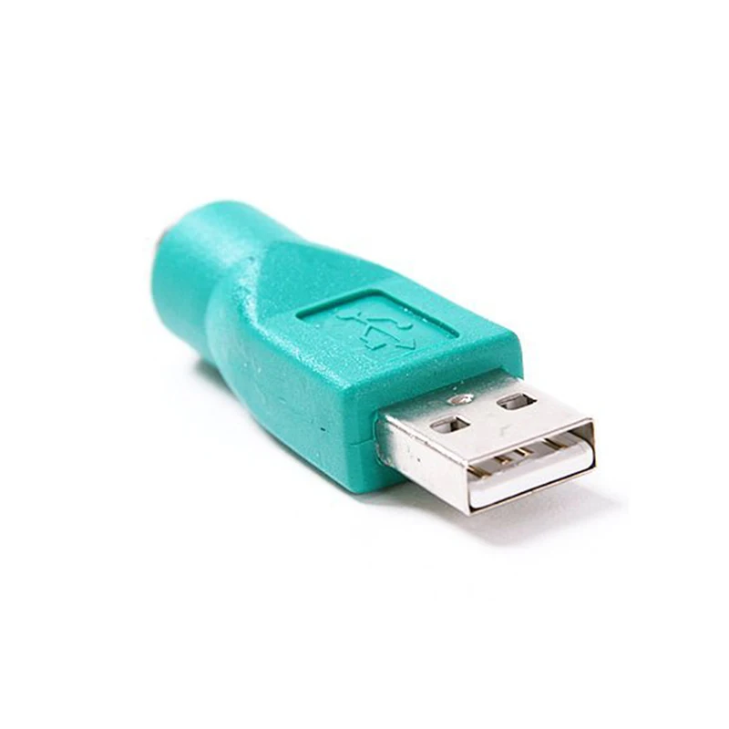 PS/2 Female to USB Male Adapter Converter Connector for Keyboard Mouse