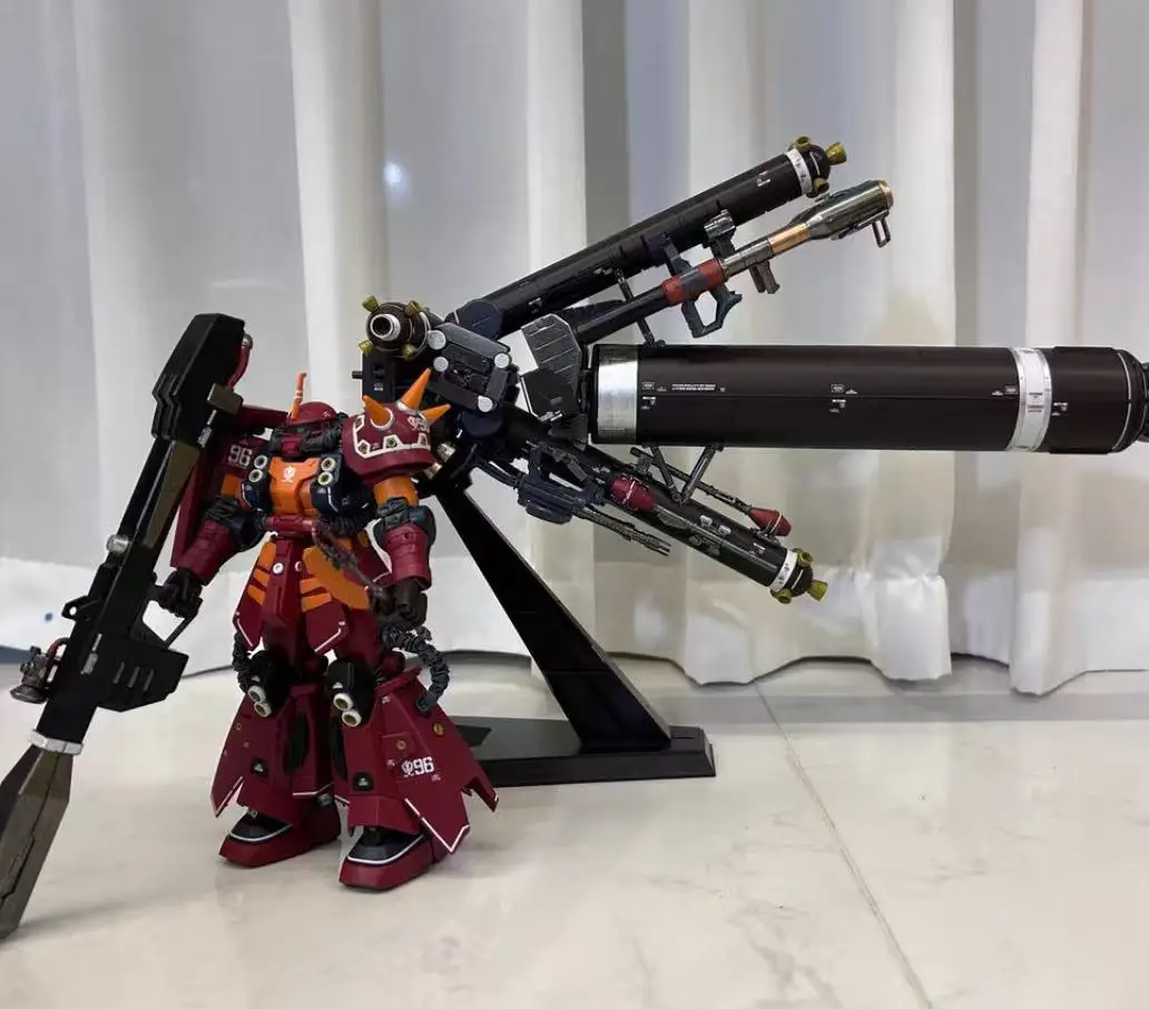 

Lane Leien Model ZG-001 MG MS-06R Psycho Zagu Action Figure Thunderbolt Anime Figures 1/100 Scale Model Kit Birthday Gift