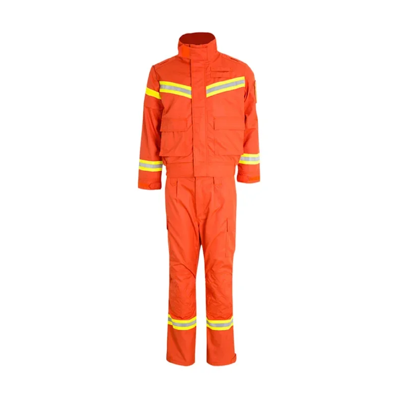 Fire suit set five-piece set, forest battle protective suit, fire battle suit, emergency rescue suit