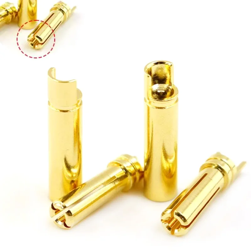 

5pairs/10pcs GC4013 4.0mm Banana Male Female Plug For RC Lipo Battery Model Aircraft Connector Dedicated Electrical Adjustment