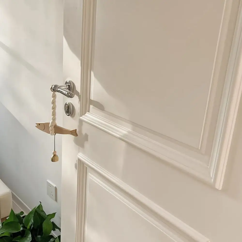 Ultradunne vis auto ornament lichtgewicht bespaart ruimte muur houten deur hanger wandmontage vis ophangbare pollack charme