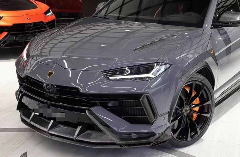 Factory Direct Refitted Urus Body Kit MS Style Carbon Fiber Parts Front Bumper Lip Side Skirts Spoiler Wing Rear Diffuser