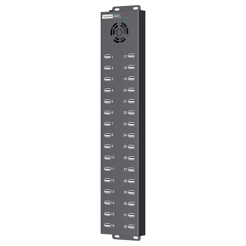 

A-832 Sipolar 32 Port Usb 2.0 Hub Usb 240W Phone Charging Station Multiport Adapter Charging Cart for Tablet