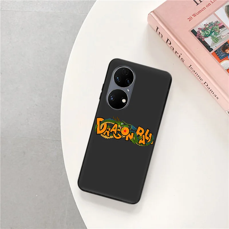 Phone Case For Moto G50 G51 G60 G71 G31 Edge20 30 40 G73 Huawei P40 P30 P20 P-Smart Dragon Anime balls DBZ Matte Anti-Drop Cover