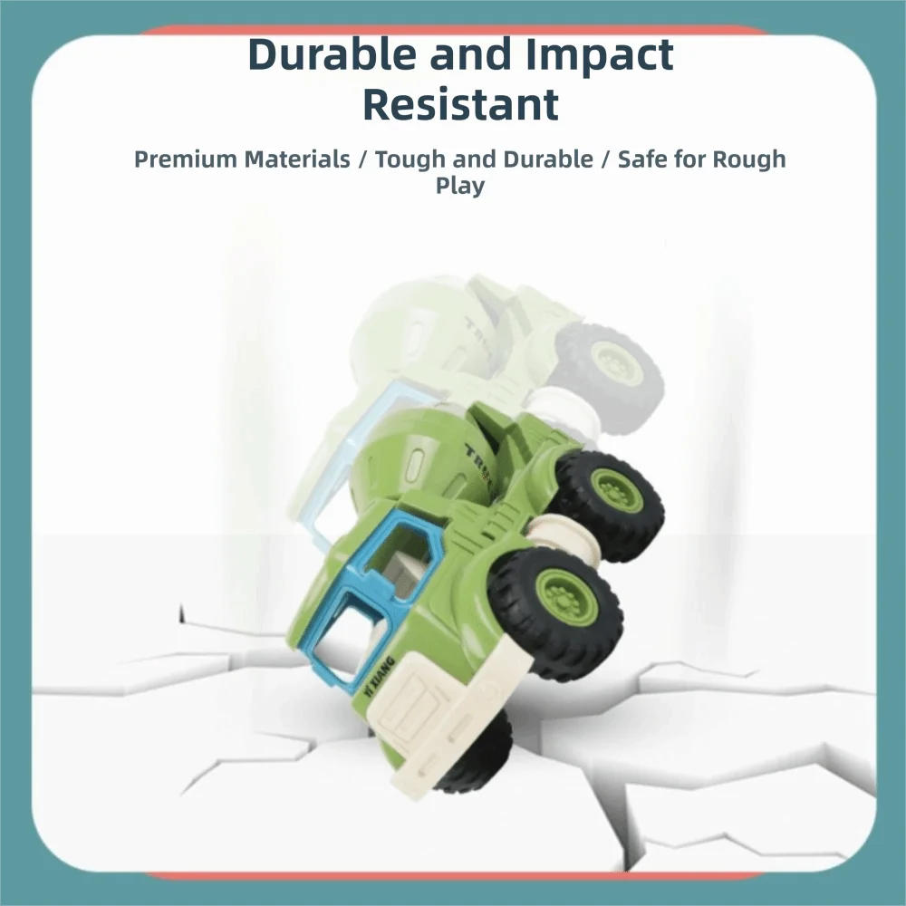 Innovative Design Dump Truck Multipurpose Function Children Excavator Inertial Driving Construction Trucks Play
