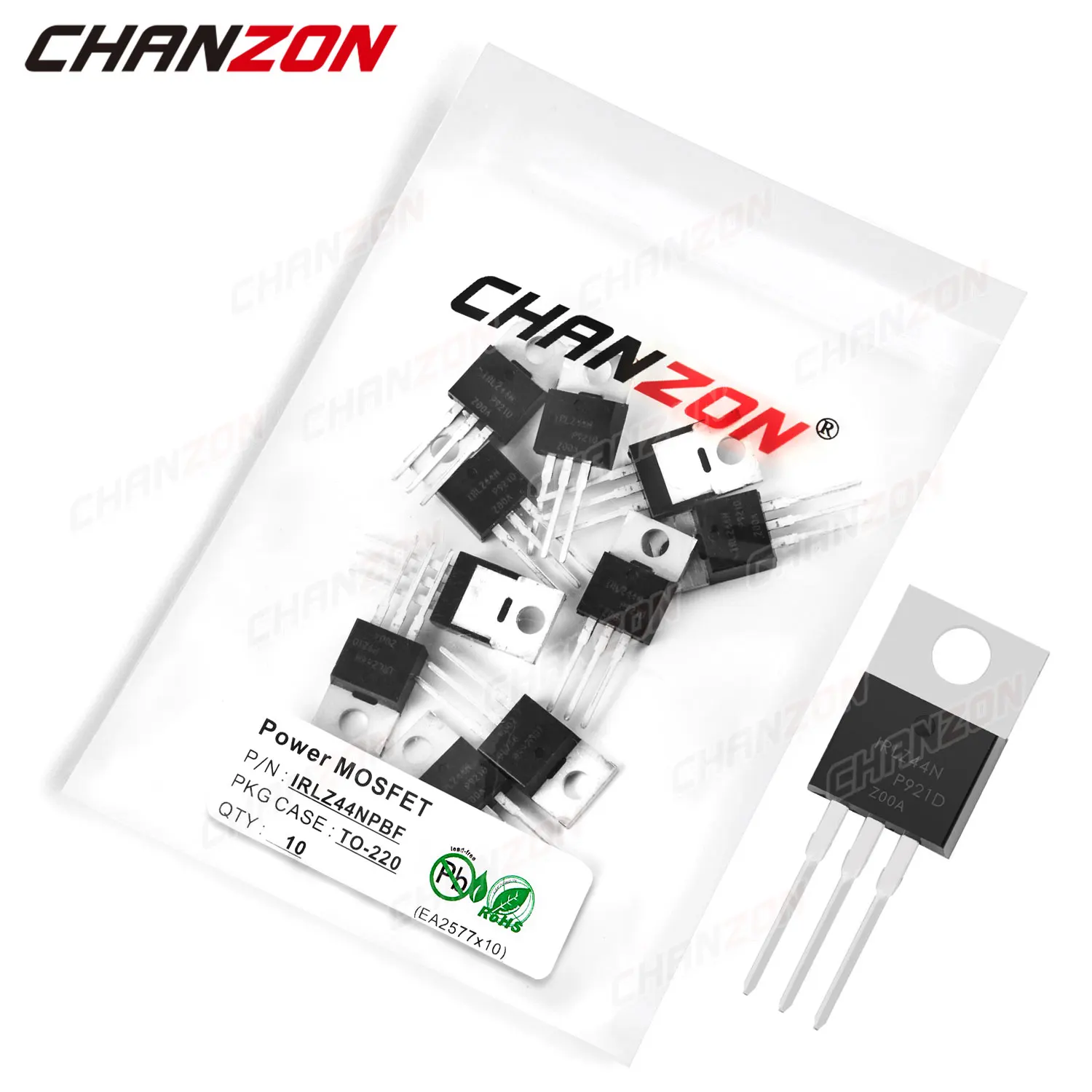 10Pcs IRLZ44NPBF TO…