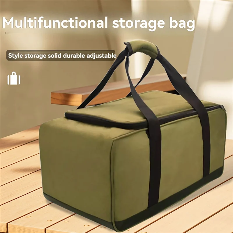 

XSXS-Multi-Purpose Carp Fishing Bag PVC Oxford Material, Fish Reel & Lure Storage Tackle Accessory Organizer