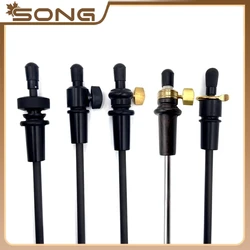 1pc best quality Scalable Carbon fiber cello end tail 4/4 3/4 1/2 1/4 Stretch Shrink Freely ebony cello endpin,Cello accessories