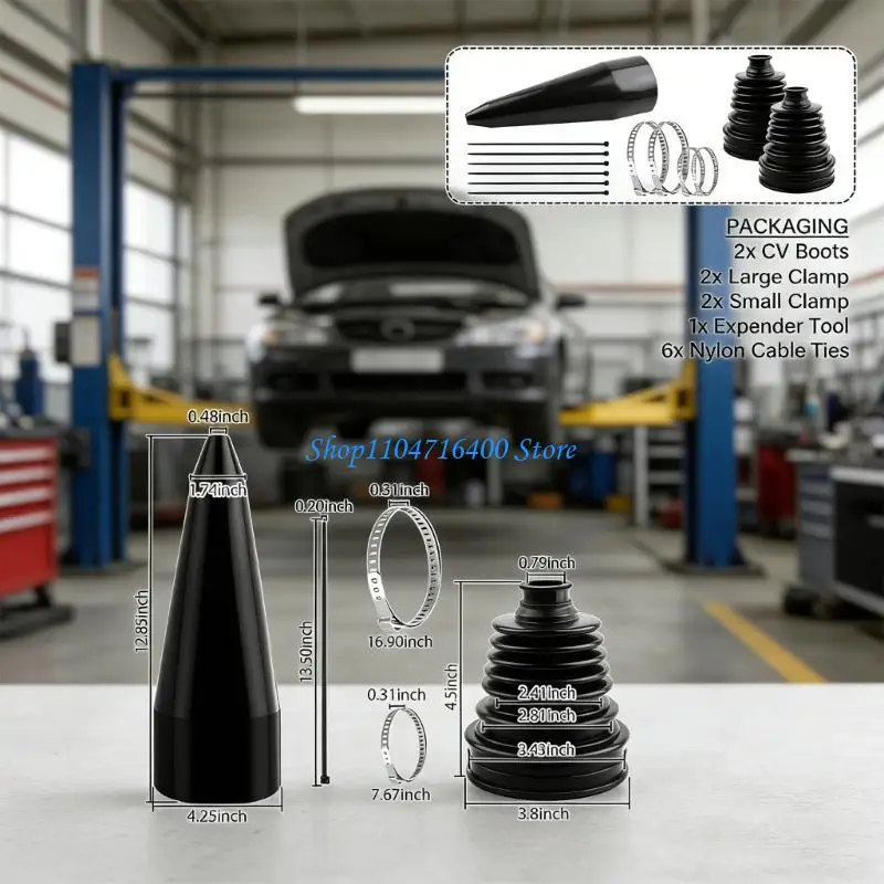 

y1gd 1 Piece Quick Install Universal Silicone Protective Boot Repair for Cars