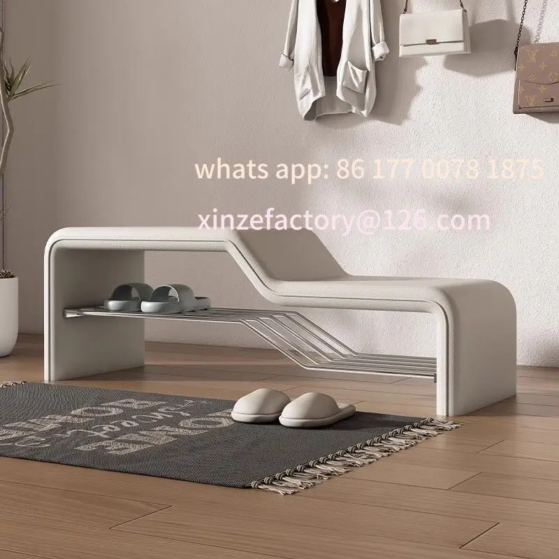 غرفة تركيب منزلية قابلة للتخصيص، مقعد أريكة طويل، وحدة صغيرة، يمكن الجلوس، مقعد رف أحذية طويل، مدخل عتبة الباب #5