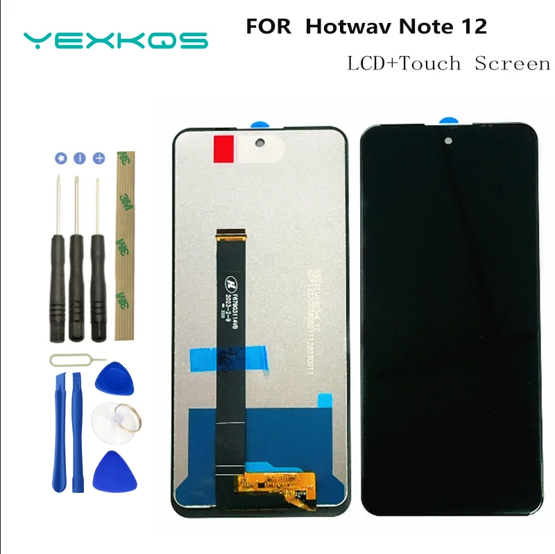 New Original For HOTWAV NOTE 12 LCD Display Touch Screen Digitizer Assembly+tools