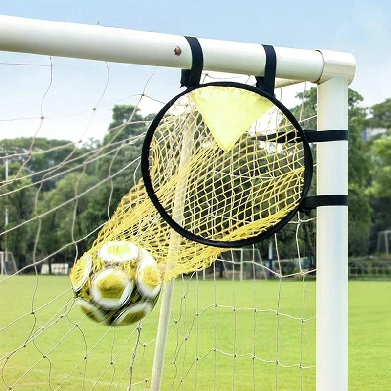 Jaring Sasaran Latihan Sepak Bola Dapat Dilipat dan Mudah Disimpan, Sasaran Menembak untuk Meningkatkan Akurasi, Jaring Bola Olahraga Luar Ruangan Tambahan