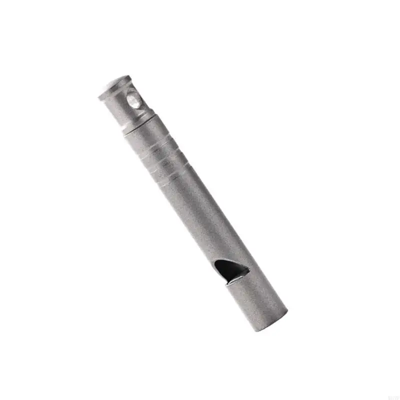 

Emergency High Frequencys Sound Device Metal Construction Small Survival Tool Hiking Essential for Outdoor W89F