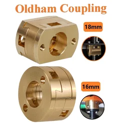 Acoplador OLDHAM de 18mm para impresoras Creality 3D, acoplamiento de 16mm para tornillo T8 CR10 S4 S5 CR10S PRO Ender3 Pro V2 3S Z axis