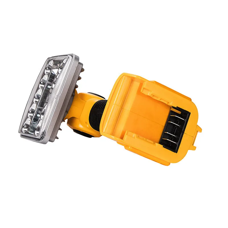 For Dewalt 3/5 Inch LED Tool Light Indoor Outdoor Flashlight LED Lamp Working Light Spotlight for DEWALT 18V Lithium-ion Battery