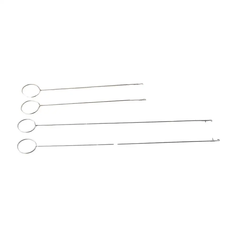 for Turning Fabric Belts Strips Stainless Steel Non-rust Sewing Loop Turner Hook Threading Device Sewing Tools Fabric Flipper