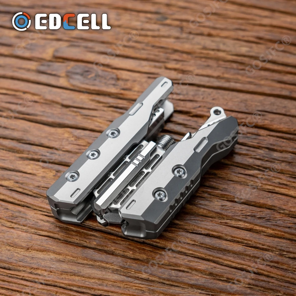 メーカー正規品　WANWU アンティークシルバー仕上げ　鋼骨　フィジェットトイ WANWU-EDC EDCELL ブレーカー EDC アクセサリー フィジェットトイ