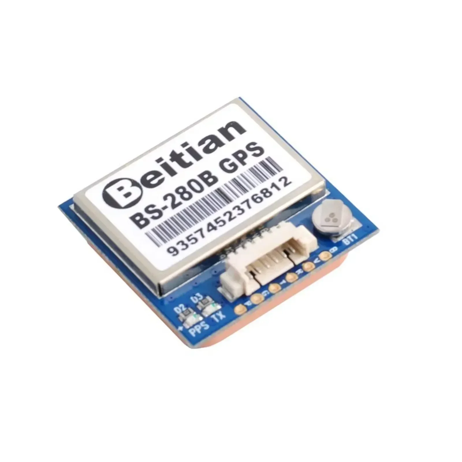 Beitian BS-280/B Modulo GPS Multi-GNSS (GPS/Glonass/BeiDou) UART TTL/RS232 con Flash e Antenna per Drone APM Pixhawk