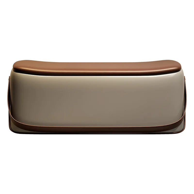 You can sit and wear shoes when you enter the door, the shoe cabinet is integrated into the home